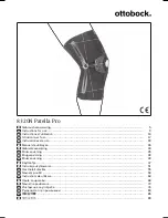 Otto Bock 8320N Patella Pro Instructions For Use Manual preview