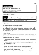 Preview for 9 page of Otto Bock 8368 Genu Direxa Stable Long Instructions For Use Manual