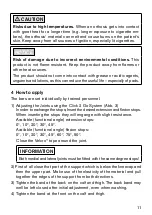 Preview for 11 page of Otto Bock 8368 Genu Direxa Stable Long Instructions For Use Manual