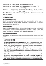 Preview for 4 page of Otto Bock 8K26 Instructions For Use Manual