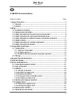 Preview for 3 page of Otto Bock C1000 DS Service Instructions Manual