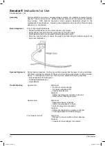 Preview for 6 page of Otto Bock VS1 Senator Instructions For Use Manual