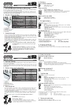 Otto Office OS 300 Operating Instructions preview