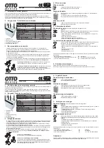 Preview for 2 page of Otto Office OS 300 Operating Instructions