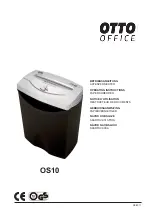 Preview for 1 page of Otto Office OS10 Operating Instructions Manual