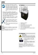 Предварительный просмотр 24 страницы Otto Office OX10 Operating Instructions Manual