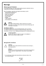 Предварительный просмотр 11 страницы Otto 1028763 Installation Instruction