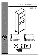 Предварительный просмотр 1 страницы Otto 1155 8364 Assembly Instructions Manual