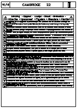 Preview for 16 page of Otto CAMBRIDGE 22 Assembly Instructions Manual