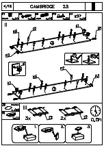 Предварительный просмотр 20 страницы Otto CAMBRIDGE 22 Assembly Instructions Manual