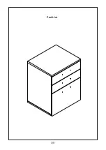 Предварительный просмотр 3 страницы Otto CONTOUR 3 DRAWER PEDESTAL JBCONT3DPD Assembly Instructions Manual