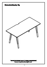 Preview for 7 page of Otto COPENHAGEN SOLID TIMBER 1500MM DESK OTCOPENDSK Assembly Instructions Manual