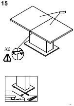 Предварительный просмотр 15 страницы Otto ERXT42 Assembling Instruction