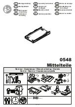 Otto Frame 0548 Assembly Instructions Manual предпросмотр