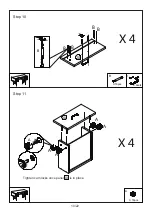 Preview for 10 page of Otto GOTHENBERG OTGOTHEN14 Assembly Instructions Manual