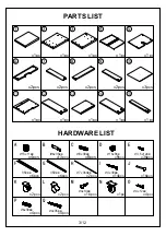 Preview for 3 page of Otto HORSENS 3 DRAWER PEDESTAL OTHOR3DWE Assembly Instructions Manual