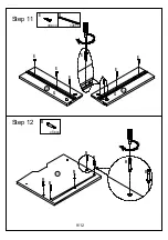 Предварительный просмотр 9 страницы Otto HORSENS 3 DRAWER PEDESTAL OTHOR3DWE Assembly Instructions Manual