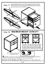 Предварительный просмотр 12 страницы Otto HORSENS 3 DRAWER PEDESTAL OTHOR3DWE Assembly Instructions Manual