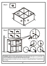 Предварительный просмотр 6 страницы Otto HORSENS OT4CUBEOAK Assembly Instructions Manual