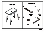 Предварительный просмотр 3 страницы Otto INDIANA DESK Assembly Instruction