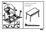 Предварительный просмотр 4 страницы Otto INDIANA DESK Assembly Instruction