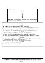 Предварительный просмотр 3 страницы Otto JBNEWHAWOA Assembly Instructions Manual