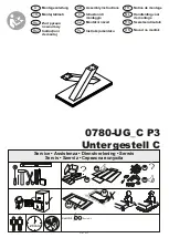 Otto Komfort C 0780-UG C P3 Assembly Instructions Manual предпросмотр