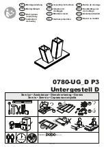 Предварительный просмотр 6 страницы Otto Komfort D 0780-TP 160-260 Assembly Instructions Manual