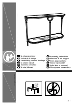 Предварительный просмотр 1 страницы Otto Konsole 4177 9334 Assembly Instructions