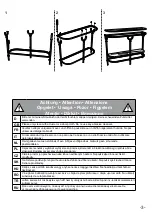 Предварительный просмотр 3 страницы Otto Konsole 4177 9334 Assembly Instructions