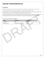 Preview for 5 page of Otto Lynq PRO OTTOVL01 Technical Manual And Instructions For Use