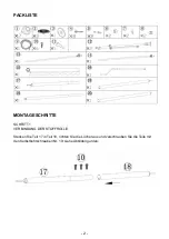 Preview for 2 page of Otto MARKISE SP2013 Assembly Instructions Manual