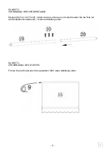 Preview for 3 page of Otto MARKISE SP2013 Assembly Instructions Manual