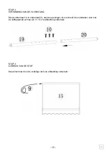 Preview for 15 page of Otto MARKISE SP2013 Assembly Instructions Manual