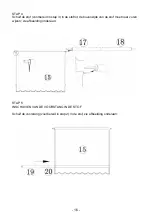 Preview for 16 page of Otto MARKISE SP2013 Assembly Instructions Manual