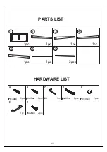 Preview for 3 page of Otto MERLOT SINGLE DRAWER DESК OTMERLOTOA Assembly Instructions Manual