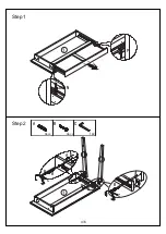 Предварительный просмотр 4 страницы Otto MERLOT SINGLE DRAWER DESК OTMERLOTOA Assembly Instructions Manual