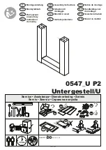 Предварительный просмотр 3 страницы Otto Mister 0546/140-90 P1 Assembly Instructions Manual