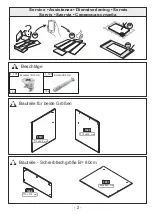 Предварительный просмотр 2 страницы Otto MODILA Assembly Instructions Manual