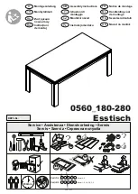 Preview for 1 page of Otto Monti 0560 180 Assembly Instructions Manual