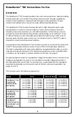 Preview for 3 page of Otto NoizeBarrier TAC C102359BK Technical Manual And Instructions For Use