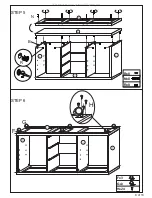 Предварительный просмотр 8 страницы Otto OSLO CREDENZA Assembly Instruction Manual