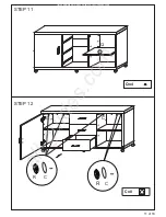 Предварительный просмотр 11 страницы Otto OSLO CREDENZA Assembly Instruction Manual