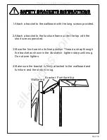 Предварительный просмотр 16 страницы Otto OSLO CREDENZA Assembly Instruction Manual