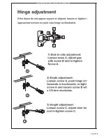 Предварительный просмотр 18 страницы Otto OSLO CREDENZA Assembly Instruction Manual