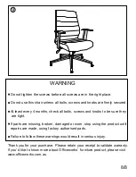 Preview for 8 page of Otto OSLO OTOSLHBLBK Assembly Instructions Manual