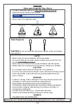 Preview for 2 page of Otto OSLO OTOSLO2PED Assembly Instructions Manual