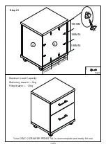 Preview for 16 page of Otto OSLO OTOSLO2PED Assembly Instructions Manual