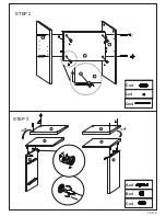 Предварительный просмотр 7 страницы Otto OSLO TWIN CABINET DESK Assembly Instructions Manual