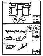 Предварительный просмотр 10 страницы Otto OSLO TWIN CABINET DESK Assembly Instructions Manual